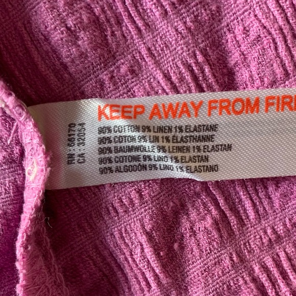 Free People Nya Maxi Dress Size Large Pink Boho Plunge Neck Cut Out Split - Picture 9 of 9